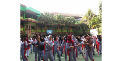 Kegiatan Senam Bersama Setiap Hari Jum'at